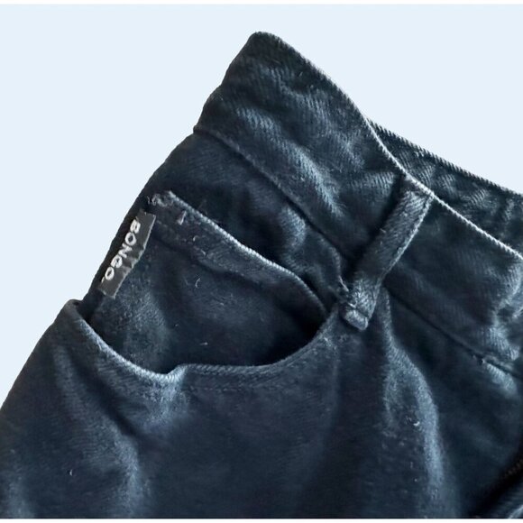 Vintage BONGO 80s / 90s Hi Rise Black Mom Jeans Size 24 - Picture 4 of 8